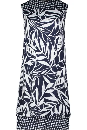 Betty Barclay Dames, Jurken, Blauw, Maat: XL Jersey