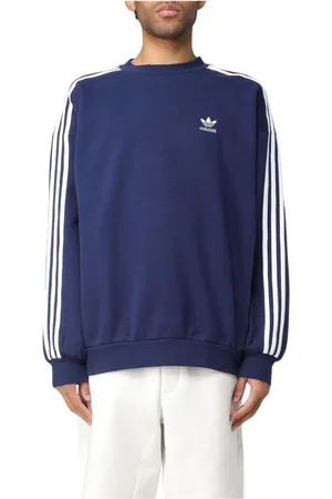 adidas Heren, Sweatshirts & Hoodies, Blauw, Maat: XL Katoen
