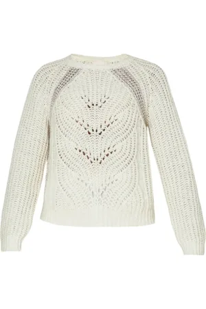 Liu Jo Dames, Truien, Wit, Maat: M
