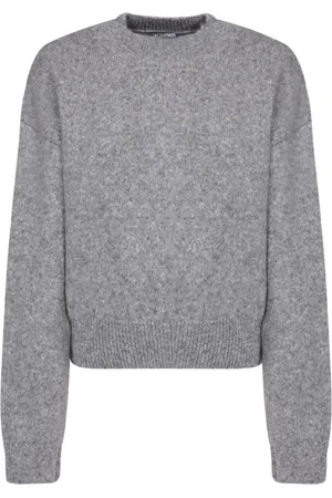 Jacquemus Dames, Truien, Grijs, Maat: M