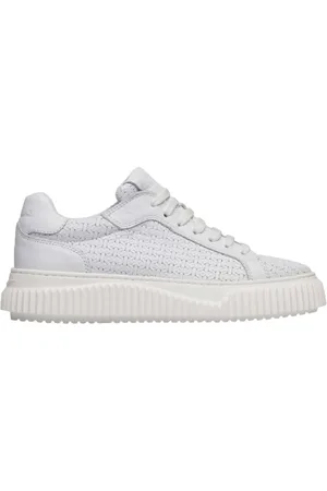 Voile blanche Dames, Schoenen, Wit, Maat: 40 EU Leer