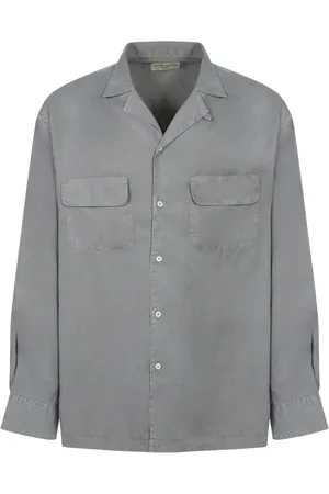 OFFICINE GENERALE Heren, Overhemden, Blauw, Maat: S