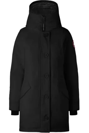 Canada Goose Dames, Mantels, Zwart, Maat: S Leer
