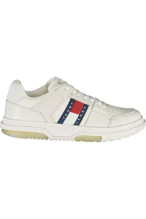 Tommy Hilfiger Heren, Schoenen, Wit, Maat: 45 EU Leer