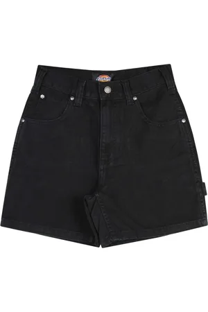 Dickies Dames, Korte broeken, Zwart, Maat: W27 Katoen