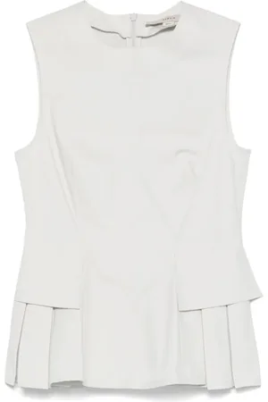 REMAIN Birger Christensen Dames, Tops, Wit, Maat: M Katoen