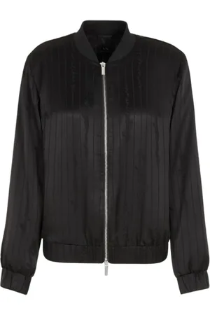 Armani Exchange Dames, Jassen, Zwart, Maat: S Poliester