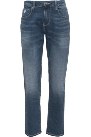 Guess Heren, Jeans, Blauw, Maat: W34 L32