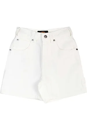 Dickies Dames, Korte broeken, Wit, Maat: W24 Katoen