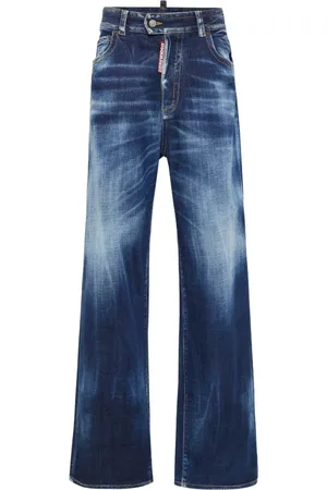 Dsquared2 Dames, Jeans, Blauw, Maat: XS Katoen