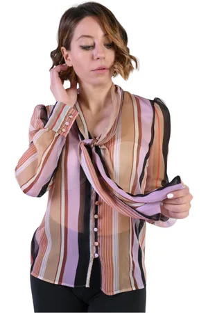 Liu Jo Dames, Blouses & Shirts, Veelkleurig, Maat: XS Katoen