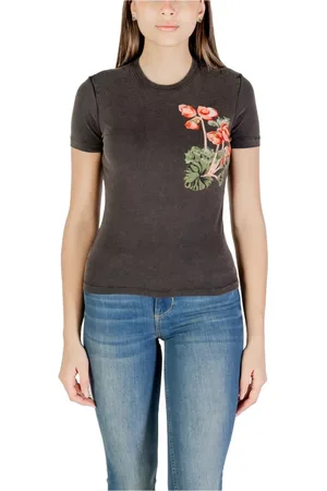Desigual Dames, Tops, Zwart, Maat: XL Katoen