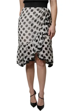 Dolce & Gabbana Dames, Rokken, Wit, Maat: M Katoen