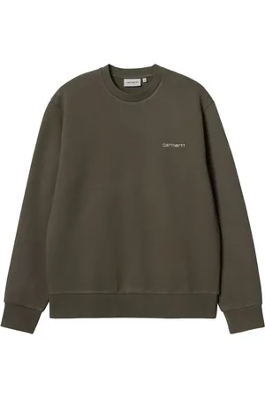 Carhartt Heren, Sweatshirts & Hoodies, Groen, Maat: XL Katoen