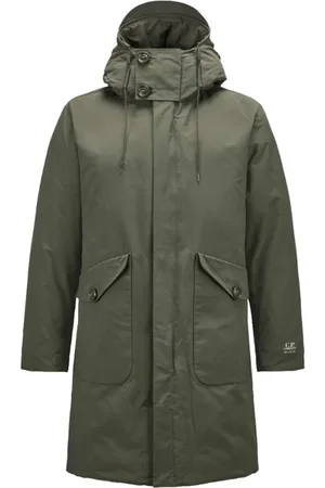 C.P. Company Heren, Mantels, Groen, Maat: L Nylon