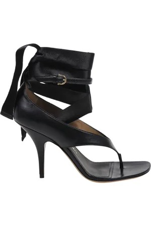 Salvatore Ferragamo Dames, Schoenen, Zwart, Maat: 38 1/2 EU Leer