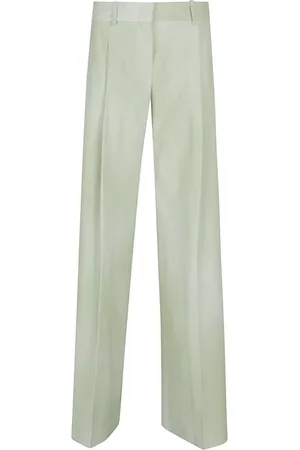 ERMANNO SCERVINO Dames, Broeken, Groen, Maat: XS