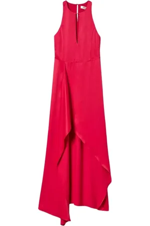 Twin-Set Dames, Jurken, Roze, Maat: XL Satijn