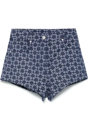 Givenchy Dames, Korte broeken, Blauw, Maat: W28