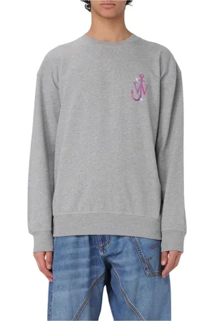 J.W.Anderson Heren, Sweatshirts & Hoodies, Grijs, Maat: S Katoen