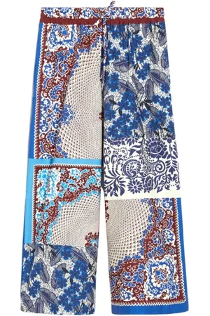 Max Mara Dames, Broeken, Veelkleurig, Maat: XS Katoen