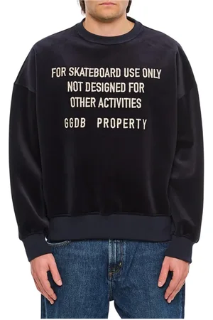 Golden Goose Heren, Sweatshirts & Hoodies, Blauw, Maat: M