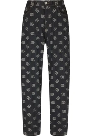 Dolce & Gabbana Heren, Jeans, Zwart, Maat: S Denim
