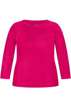 Rabe Dames, Tops, Roze, Maat: 2XL