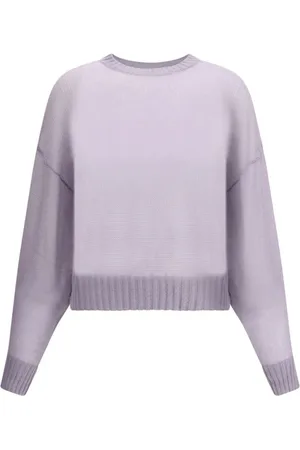 Brunello Cucinelli Dames, Truien, Paars, Maat: L Wol