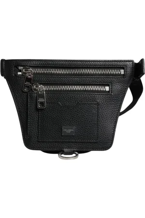 Dolce & Gabbana Unisex, Tassen, Zwart, Maat: ONE Size Leer