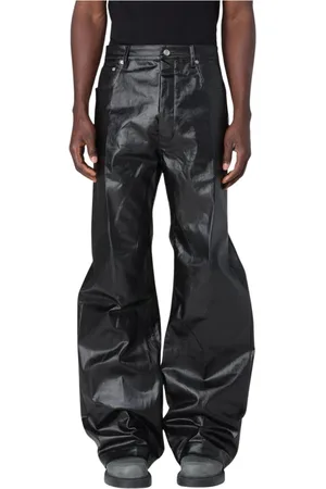 Rick Owens Heren, Broeken, Zwart, Maat: W30 Nylon