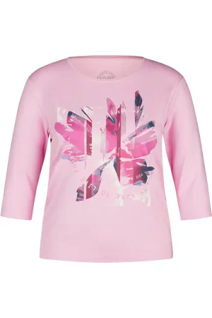 Rabe Dames, Tops, Roze, Maat: 3XL