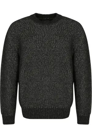 Loro Piana Heren, Truien, Zwart, Maat: M Zijde