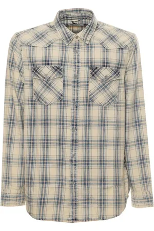 Guess Heren, Overhemden, Bruin, Maat: XS