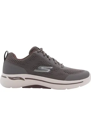 Skechers Heren, Schoenen, Grijs, Maat: 45 EU