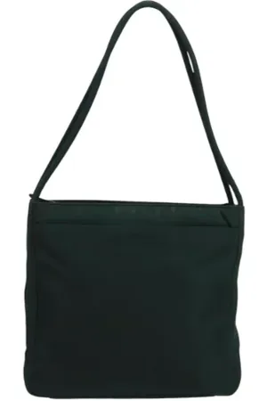 Prada Dames, Pre-owned, Groen, Maat: ONE Size Nylon