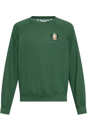 Lacoste Heren, Sweatshirts & Hoodies, Groen, Maat: 3XL Katoen