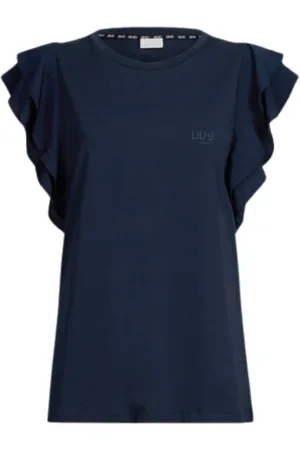 Liu Jo Dames, Tops, Zwart, Maat: XS Katoen