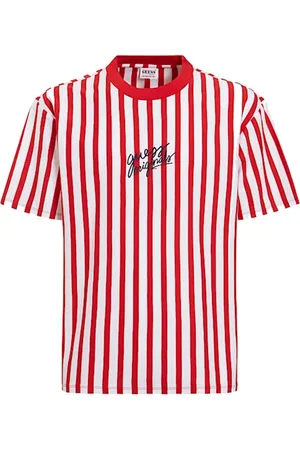 Guess Heren, Tops, Rood, Maat: S Katoen