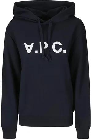 A.P.C. Dames, Sweatshirts & Hoodies, Blauw, Maat: M Katoen