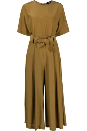 Fabiana Filippi Dames, Jumpsuits & Playsuits, Groen, Maat: XS Zijde