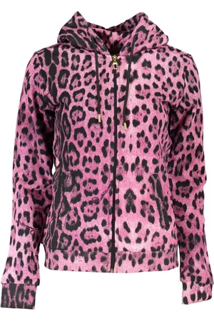 Roberto Cavalli Dames, Sweatshirts & Hoodies, Roze, Maat: XS