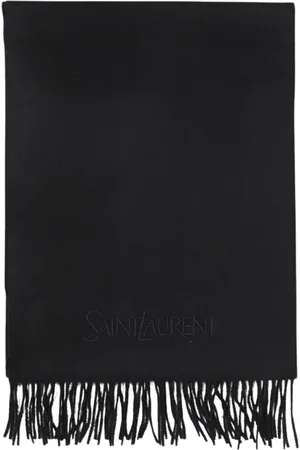 Saint Laurent Heren, Accessoires, Zwart, Maat: ONE Size Wol