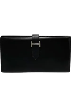Hermès Dames, Pre-owned, Zwart, Maat: ONE Size Leer