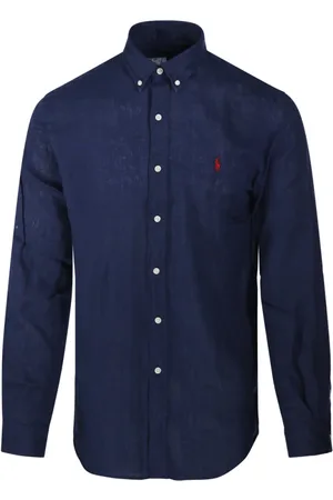 Ralph Lauren Heren, Overhemden, Blauw, Maat: 2XL