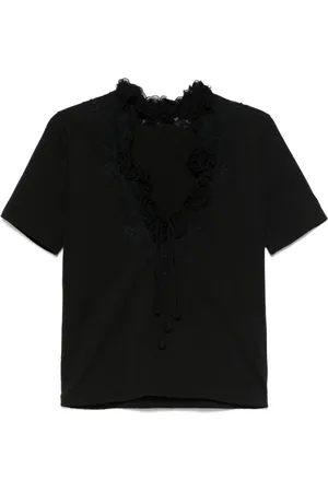 ERMANNO SCERVINO Dames, Tops, Zwart, Maat: XS