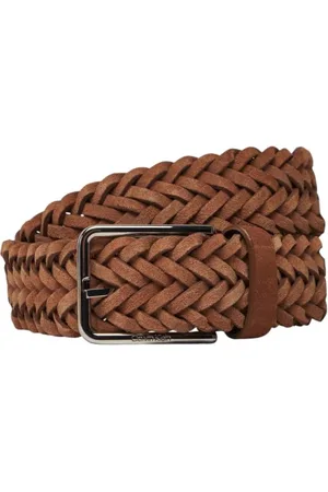 Calvin Klein Heren, Accessoires, Bruin, Maat: 115 CM Leer