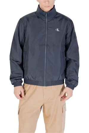 Calvin Klein Heren, Jassen, Grijs, Maat: M Polyamide