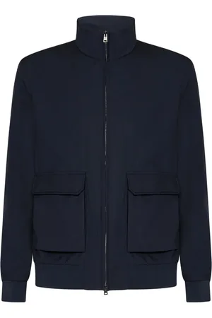 HERNO Heren, Jassen, Blauw, Maat: 2XL Wol