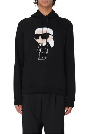 Karl Lagerfeld Heren, Sweatshirts & Hoodies, Zwart, Maat: M